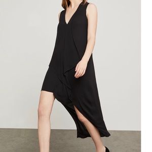 Bcbgmaxazria Tara Cascade SLV Less Ruffle Dress